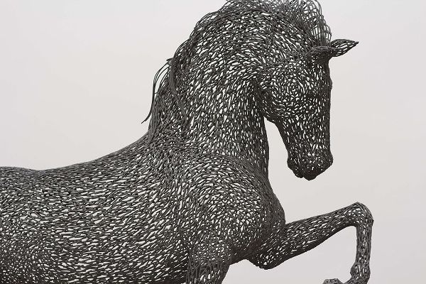 The Yellowstone Collection 작가의 Horse wrought iron statue 작품