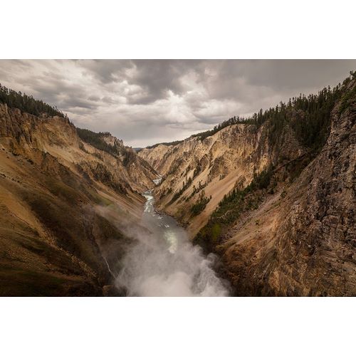 Frank, Jacob W. 작가의 Lower Falls, Yellowstone National Park 작품