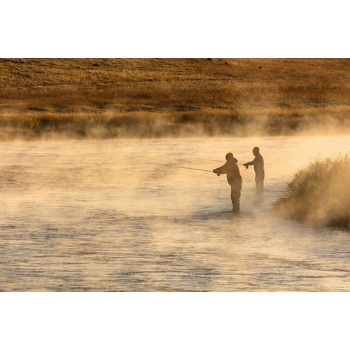 Frank, Jacob W. 작가의 Fall Fishing on the Madison River, Yellowstone National Park 작품