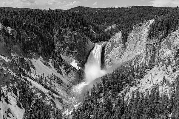 The Yellowstone Collection 작가의 Lower Falls from Lookout Point, Yellowstone National Park 작품