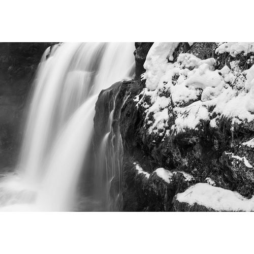 Frank, Jacob W. 작가의 Moose Falls in Winter, Yellowstone National Park 작품