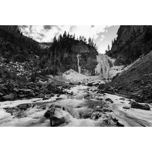 Frank, Jacob W. 작가의 Osprey Falls, Yellowstone National Park 작품