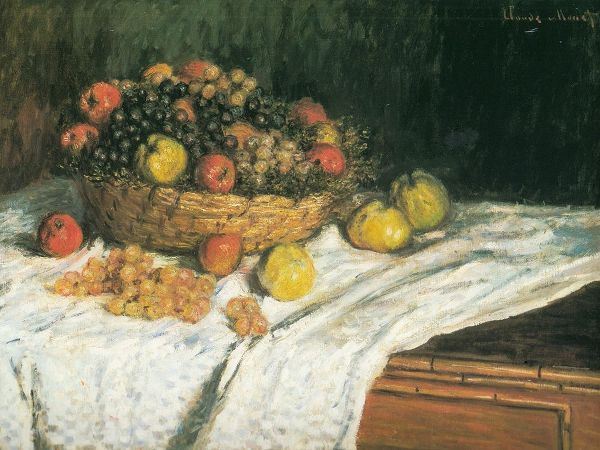 Monet, Claude 작가의 Apples and Grapes 1879 작품