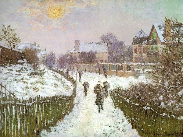 Monet, Claude 작가의 Boulevard St Denis-Argenteuil 1875 작품