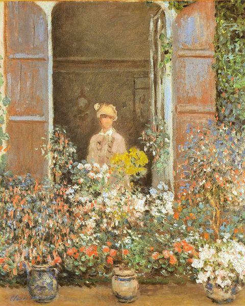 Monet, Claude 작가의 Camille at window-Argenteuil 1873 작품