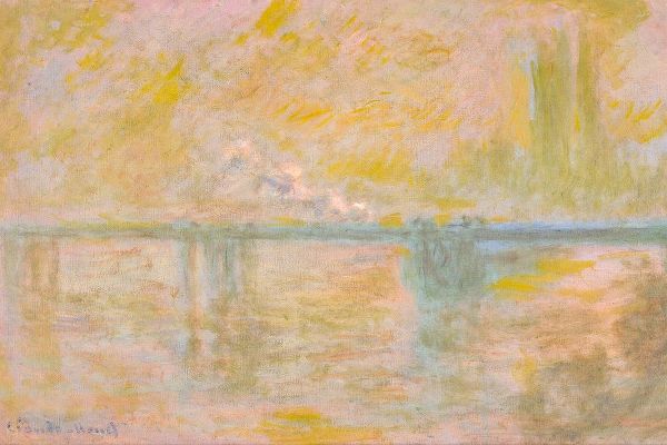 Monet, Claude 작가의 Charing Cross Bridge I 1901 작품