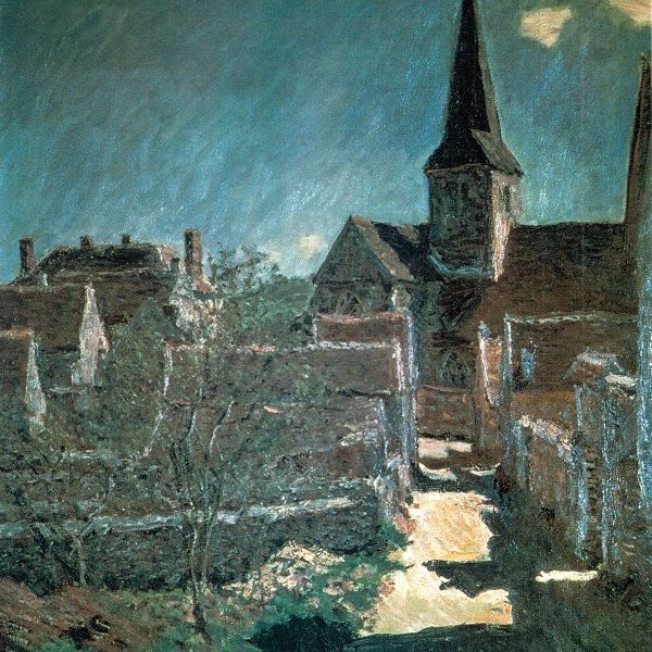 Monet, Claude 작가의 Church at Bellecoeur 1885 작품