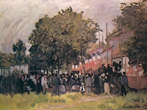 Monet, Claude 작가의 Fete d’Argenteuil 1872 작품