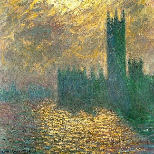 Monet, Claude 작가의 Houses of Parliament-London 1900 작품