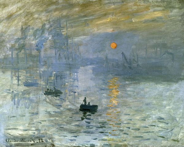 Monet, Claude 작가의 Impression-Sunrise 1872 작품