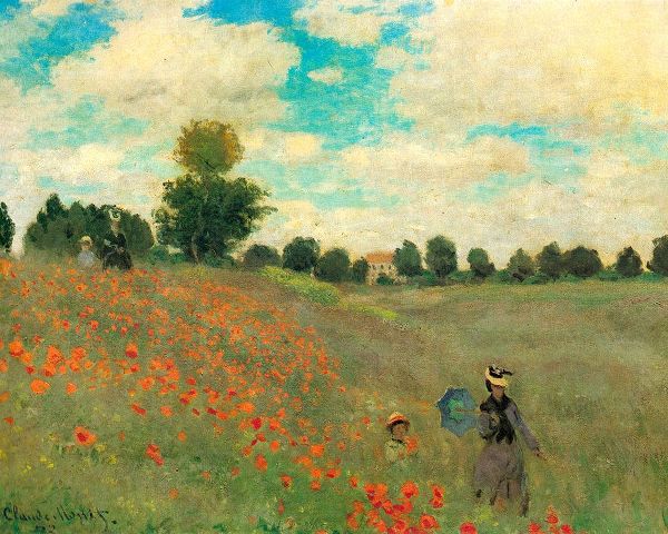 Monet, Claude 작가의 Poppy Field 1873 작품