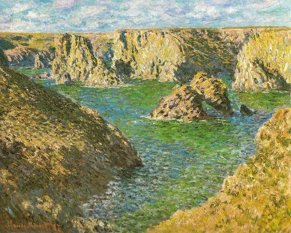 Monet, Claude 작가의 Port Donnant-Belle-Ile 1887 작품