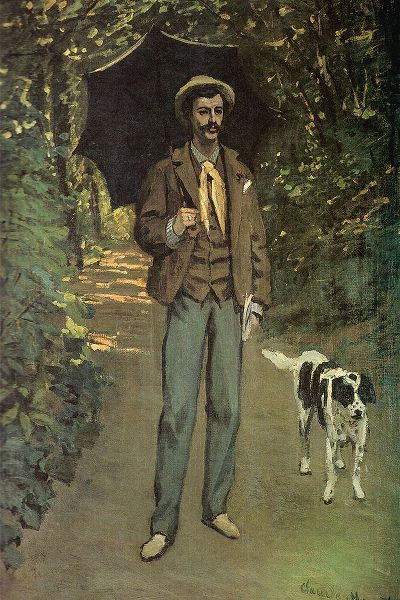 Monet, Claude 작가의 Portrait of a Man 1865 작품
