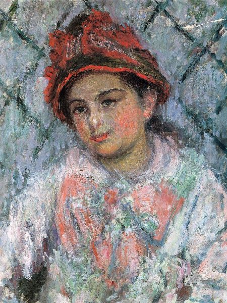 Monet, Claude 작가의 Portrait of Blanche Hoschede 1880 작품