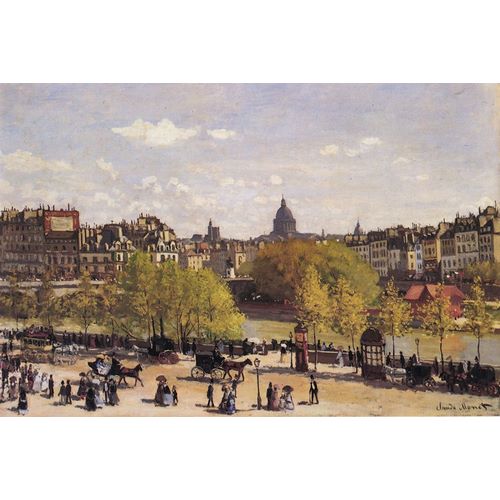 Monet, Claude 작가의 Quai du Louvre 1867 작품