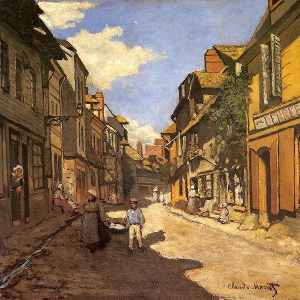 Monet, Claude 작가의 Rue de la Bavolle 1864 작품