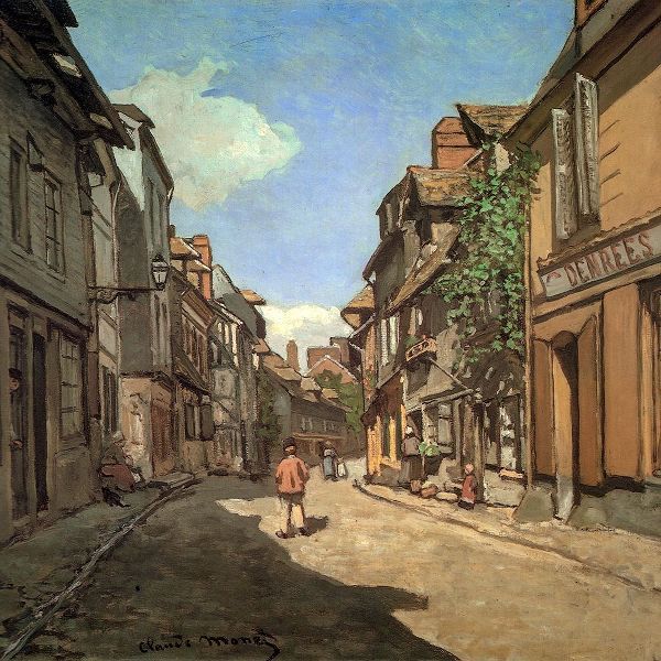 Monet, Claude 작가의 Rue de la Bavolle-Honfleur 1864 작품