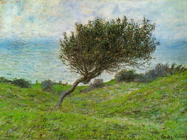 Monet, Claude 작가의 Sea coast at Trouville 1881 작품