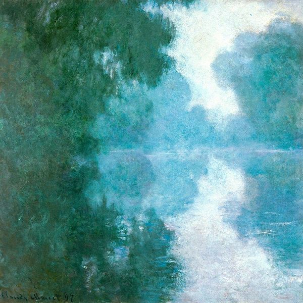 Monet, Claude 작가의 Seine at Giverny-morning mists 1897 작품