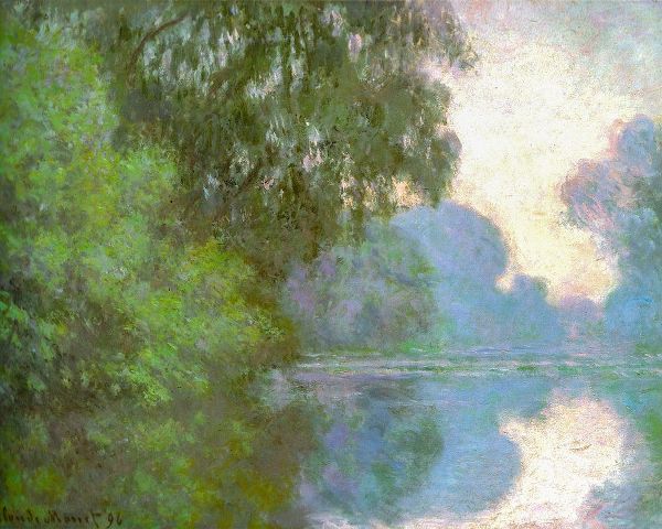 Monet, Claude 작가의 Seine near Giverny 1896 작품