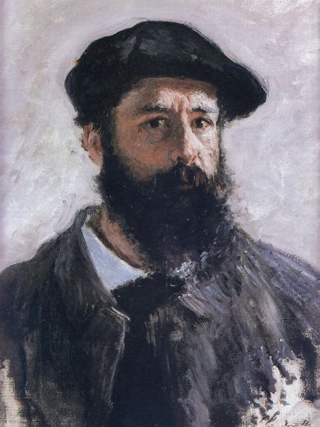 Monet, Claude 작가의 Self-portrait in beret 1886 작품