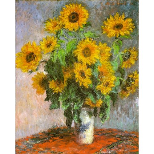 Monet, Claude 작가의 Sunflowers 1881 작품