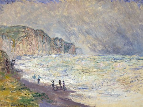 Monet, Claude 작가의 Heavy Sea at Pourville 1897 작품