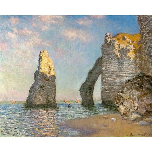 Monet, Claude 작가의 The Cliffs at Etretat 1885 작품