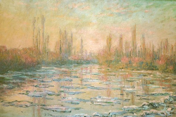 Monet, Claude 작가의 The Ice-floes 1893 작품