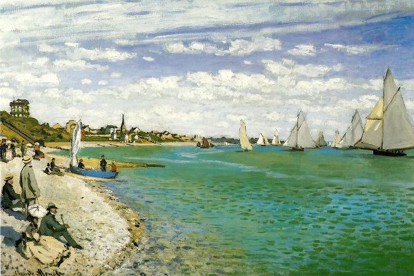 Monet, Claude 작가의 The Regatta at Sainte-Adresse 1867 작품