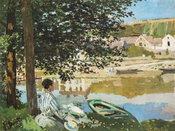 Monet, Claude 작가의 The River 1868 작품