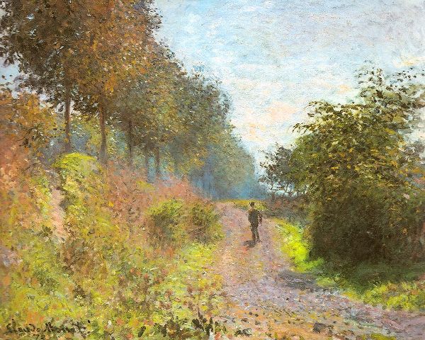 Monet, Claude 작가의 The Sheltered Path 1873 작품
