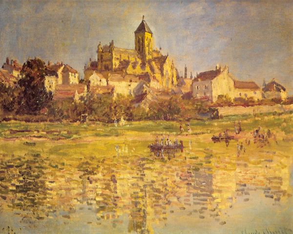 Monet, Claude 작가의 Vetheuil Church 1879 작품