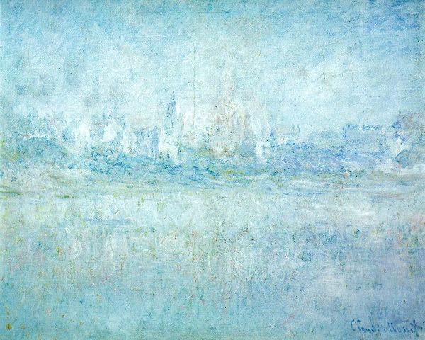 Monet, Claude 작가의 Vetheuil in the Fog 1879 작품
