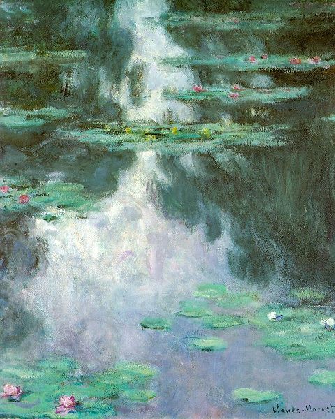 Monet, Claude 작가의 Water-lilies I 1907 작품