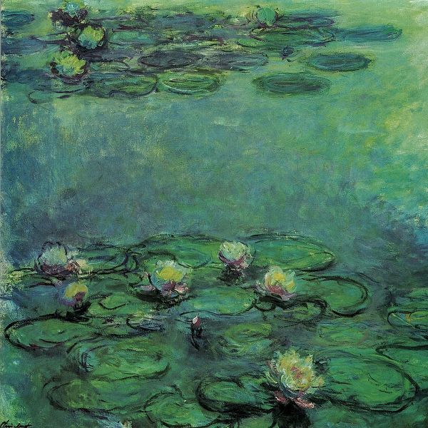 Monet, Claude 작가의 Water-lilies 1914 작품