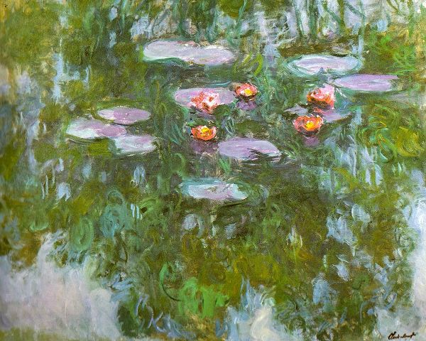 Monet, Claude 작가의 Water-lilies 1911 작품