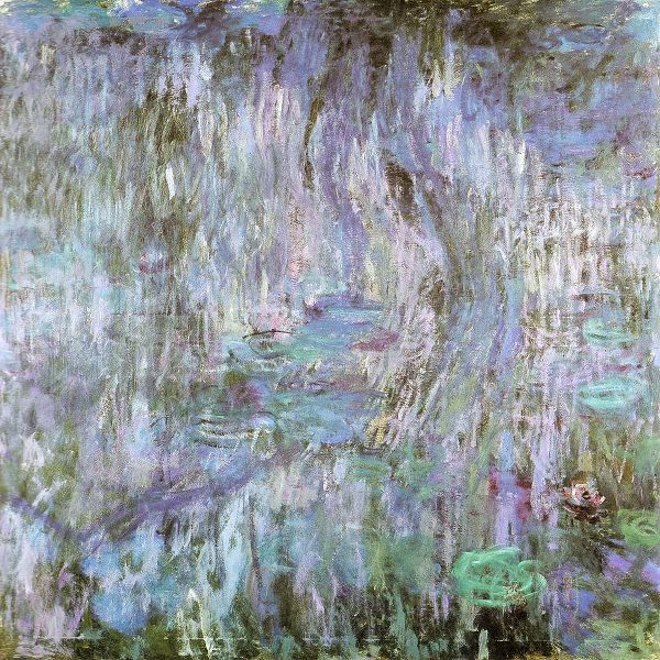 Monet, Claude 작가의 Water-lilies purple 1912 작품