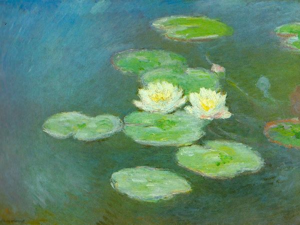 Monet, Claude 작가의 Water-lilies-evening 1908 작품