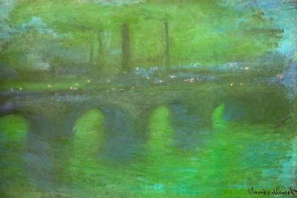 Monet, Claude 작가의 Waterloo Bridge at dusk 1904 작품