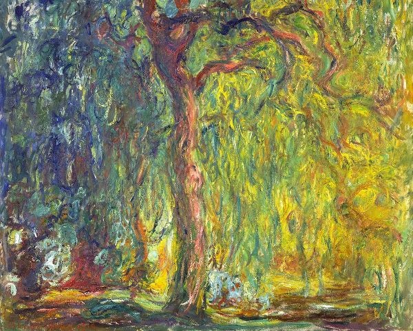 Monet, Claude 작가의 Weeping Willow 1918 작품