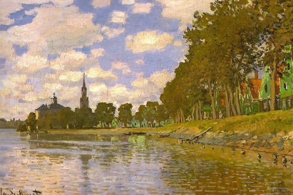 Monet, Claude 작가의 Zaandam-Holland 1871 작품