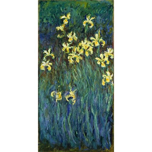 Monet, Claude 작가의 Yellow Irises 1914 작품