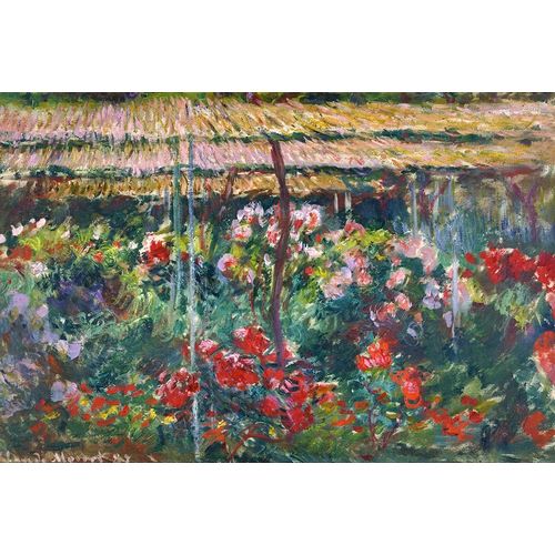 Monet, Claude 작가의 Peony Garden 1887 작품