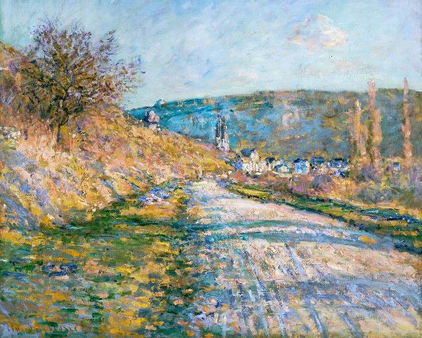 Monet, Claude 작가의 The Road to Vetheuil 1879 작품