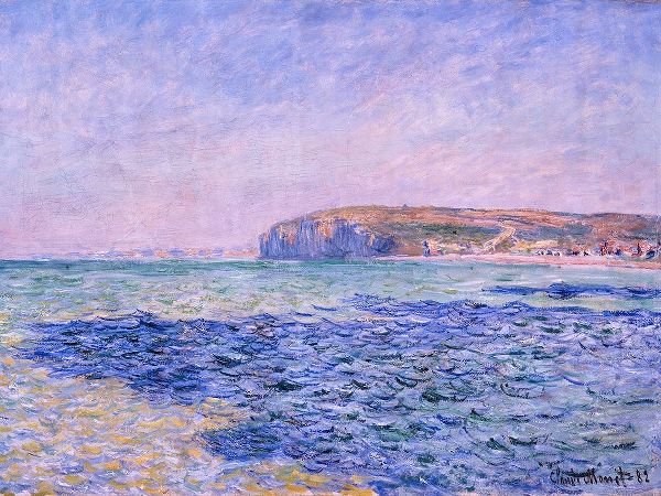 Monet, Claude 작가의 Shadows on the Sea. The Cliffs at Pourville 1882 작품