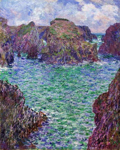 Monet, Claude 작가의 Port-Goulphar-Belle-ile 1887 작품