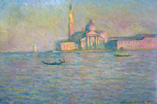 Monet, Claude 작가의 The church of San Giorgio Maggiore-Venice 1908 작품