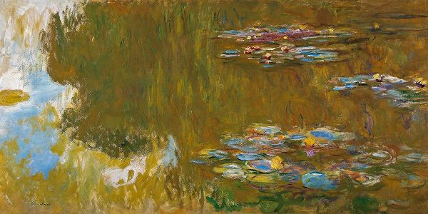 Monet, Claude 작가의 The Water Lily Pond 1917 작품
