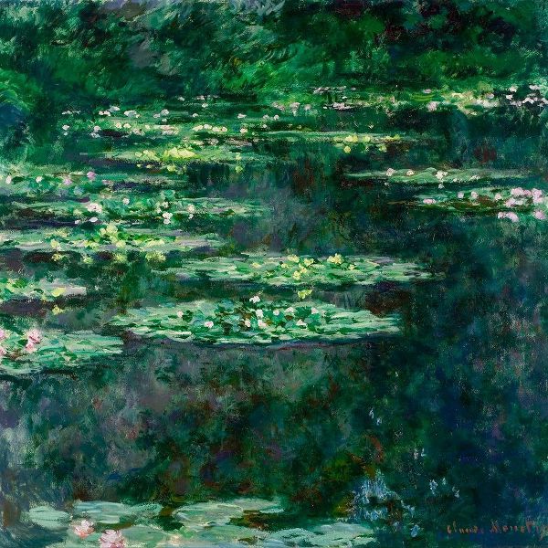 Monet, Claude 작가의 Waterlilies 1904 작품